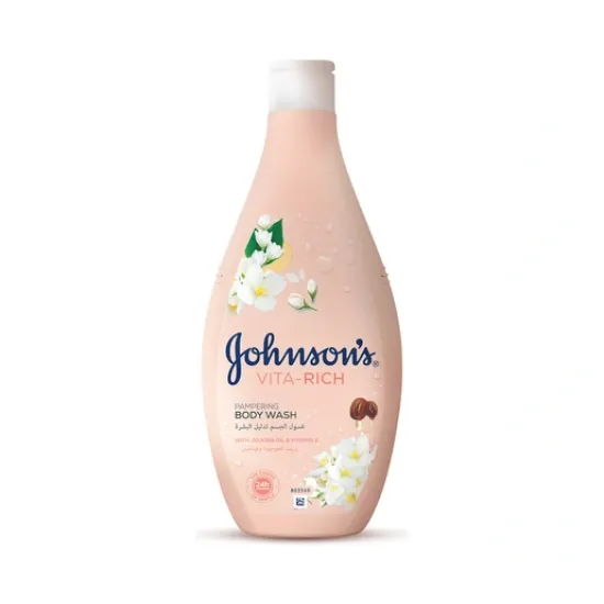 Johnson, Body Wash, With Jojoba Oil & Vitamin E - 750 Ml