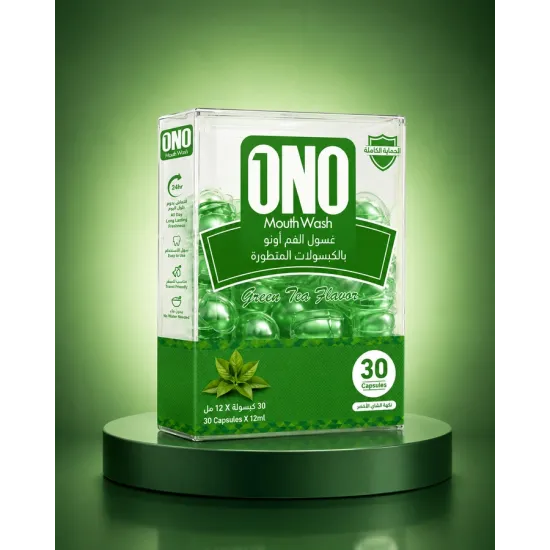 Uno - Green Tea Flavoured Refreshing Mouthwash 30 Capsules / 12 Ml