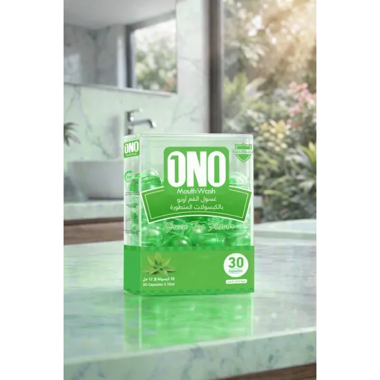 Uno - Green Tea Flavoured Refreshing Mouthwash 30 Capsules / 12 Ml
