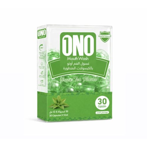 Uno - Green Tea Flavoured Refreshing Mouthwash 30 Capsules / 12 Ml