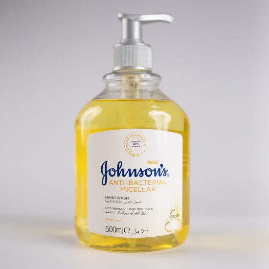 Johnson Antibacterial Liquid Hand Soap with Lemon 500ml