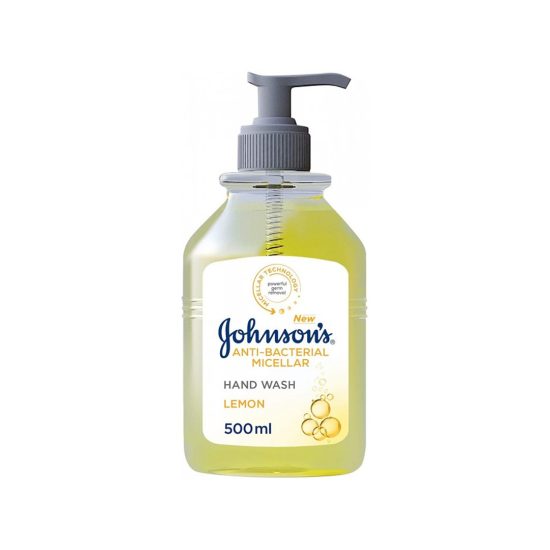 Johnson Antibacterial Liquid Hand Soap with Lemon 500ml