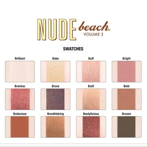 The Balm Nude Beach Eyeshadow Palette