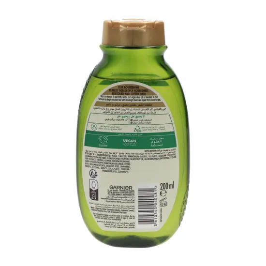Garnier, Ultra Doux, Shampoo, Extreme Nutrition, With Mythic Olive - 200 Ml Garnier, Ultra Doux, Shampoo, Extreme Nutrition, With Mythic Olive - 200 Ml