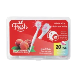 فريش فرشاة أسنان بالخوخ المنعشة – 20 حبة