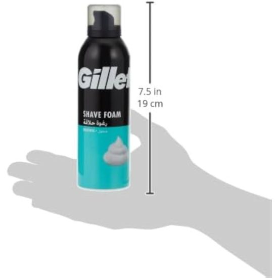Gillette, Shaving Foam With Menthol - 200 Ml Gillette, Shaving Foam With Menthol - 200 Ml