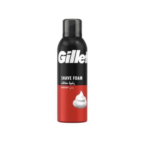 Gillette, Shaving Foam Regular Skin - 200 Ml Gillette, Shaving Foam Regular Skin - 200 Ml