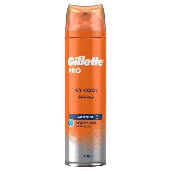 Gillette, Shaving Foam Icy Cool With Menthol - 200 Ml
