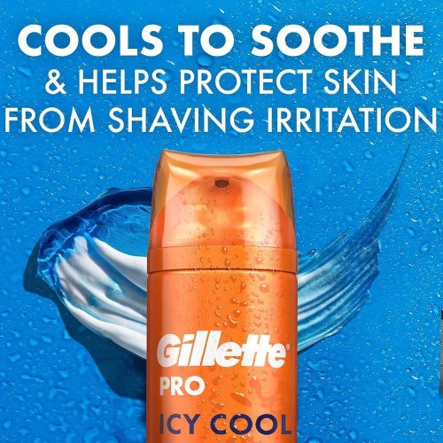 Gillette, Shaving Foam Icy Cool With Menthol - 200 Ml