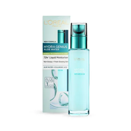 L'Oreal Paris, Hydra Genius Aloe Water Face Gel - 70 Ml