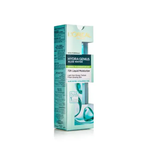 L'Oreal Paris, Hydra Genius Aloe Water Face Gel - 70 Ml