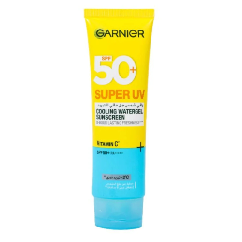 غارنييه سكن أكتيف سوبر يوفي جل واقي شمس بفيتامين C بعامل حماية SPF 50+ – 60 مل