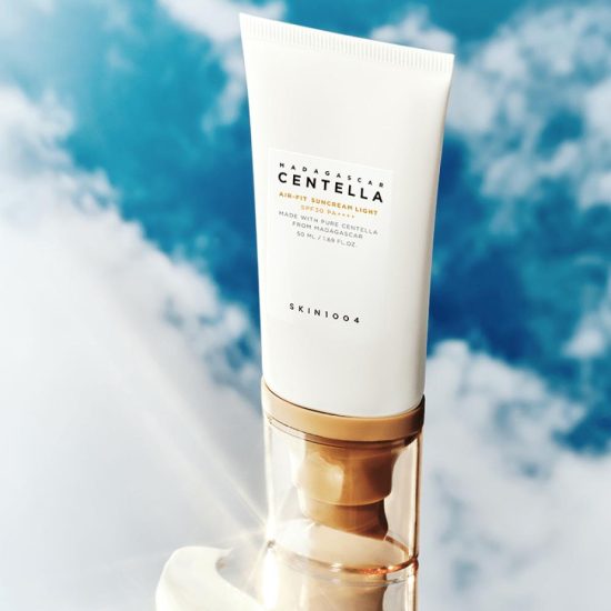 سكن 1004 سنتيلا إير فيت واقي شمس خفيف للاستخدام اليومي SPF 30+ – 50 مل