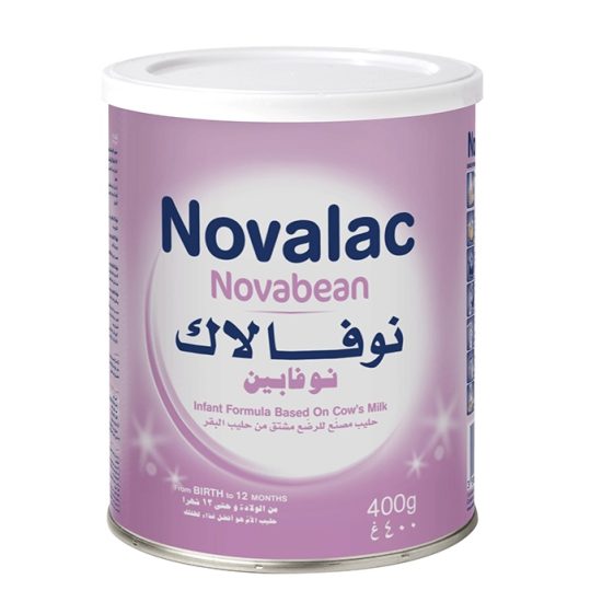 نوفالاك نوفابين حليب أطفال مضاد للإمساك من الولادة حتى 12 شهر – 400 جم
