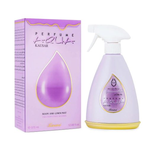 الرصاصي أكوا كوثر معطر للمنزل والشراشف  – 375 مل