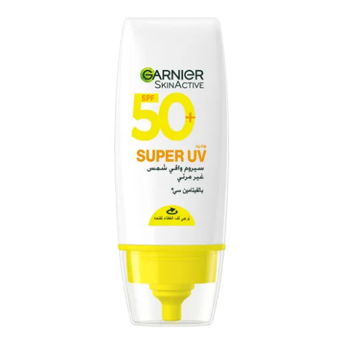 غارنييه سكين أكتيف سوبر يو في سيروم واقي شمس غير مرئي SPF 50+ – 30 مل