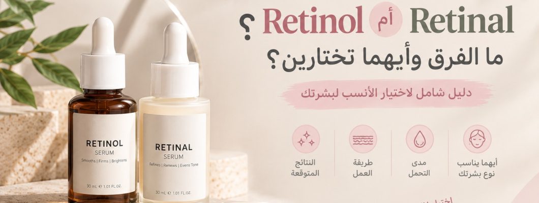 Retinol أم Retinal؟ ما الفرق وأيهما تختارين لبشرتكِ؟ Retinol أم Retinal؟ ما الفرق وأيهما تختارين لبشرتكِ؟