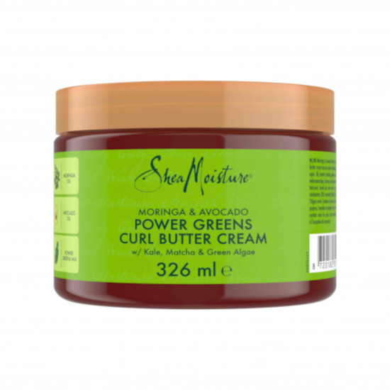 كيرل كريم بزبدة المورينجا والأفوكادو باور جرين من شيا مويستر 326مل