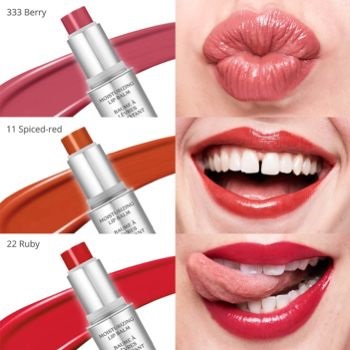 مجموعة بلسم ومرطب شفاه من بينفت - 3 درجات