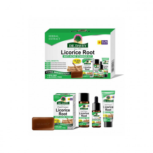 مجموعة دكتور ديفي لعرق السوس لمكافحة حب الشباب 100 مل