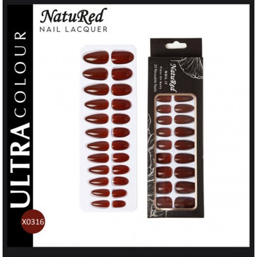 طقم أظافر لصق ذاتي من ناتوريد-X0316 طقم أظافر لصق ذاتي من ناتوريد-X0316