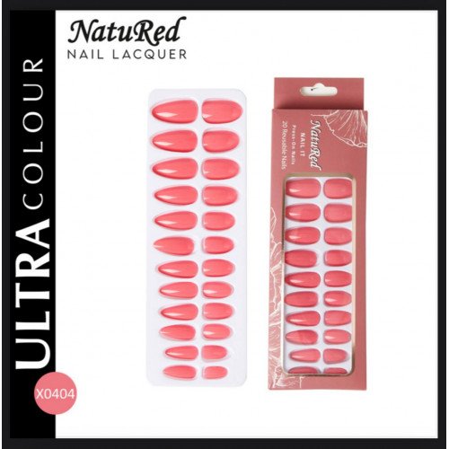 طقم أظافر لصق ذاتي من ناتوريد-X0404 طقم أظافر لصق ذاتي من ناتوريد-X0404