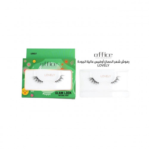 اوفيس-رموش شعر طبيعي-Lovely