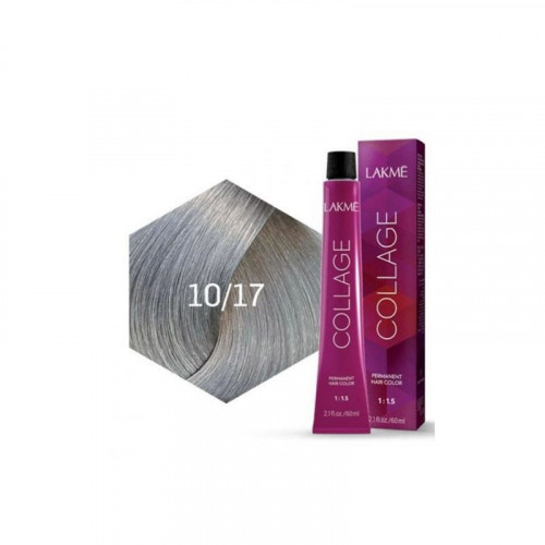 لاكمي كولاج صبغة شعر دائمه اشقر بلاتيني رمادي10/17 لاكمي كولاج صبغة شعر دائمه اشقر بلاتيني رمادي10/17