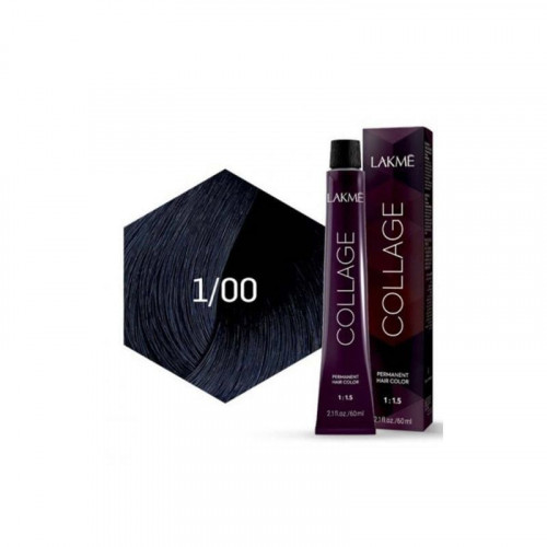 لاكمي كولاج صبغة شعر دائمه اسود 1/00