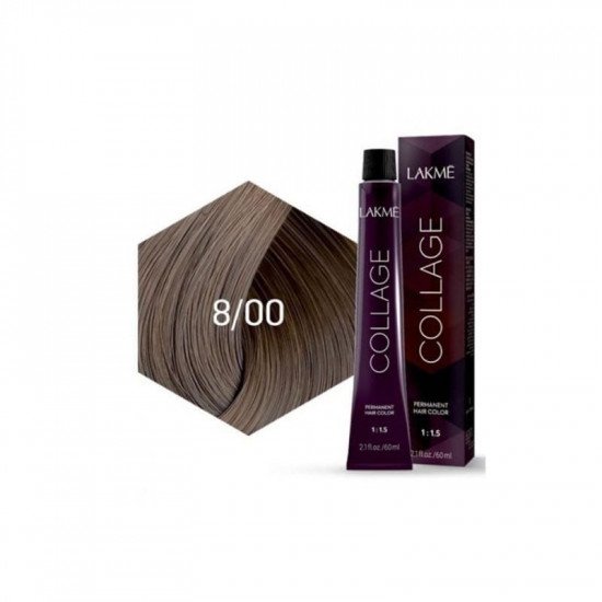 لاكمي كولاج صبغة شعر دائمه اشقرفاتح 8/00