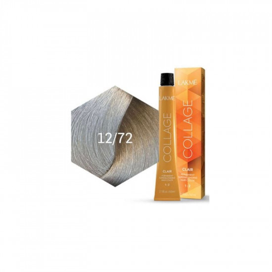 لاكمي صبغة شعر كولاج كلاير اشقر بنفسجي ازرق 12/72 لاكمي صبغة شعر كولاج كلاير اشقر بنفسجي ازرق 12/72