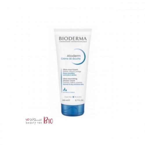 كريم الاستحمام اتوديرم من بيوديرما 200 مل