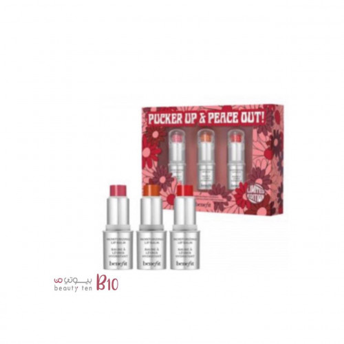 مجموعة بلسم ومرطب شفاه من بينفت - 3 درجات