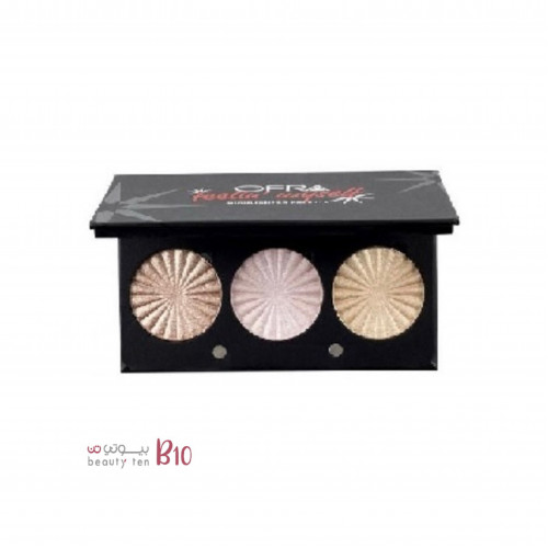 اضاءه وهايلايتر من اوفرا ثلاثيه