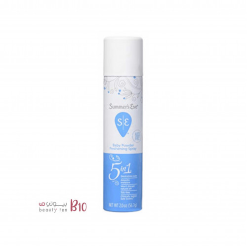 بخاخ معطر برائحة بودرة الأطفال للمنطقة الحساسة من سمرز ايف - 56.7غ