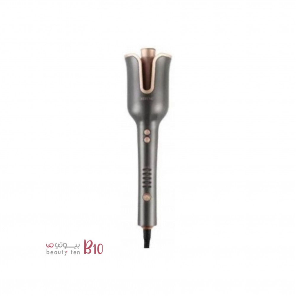 جهاز تمويج الشعر الذاتي - لون رمادي من ريبون