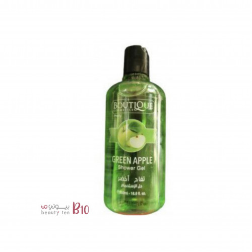 جل استحمام بالتفاح الاخضر من بوتيك - 500 مل جل استحمام بالتفاح الاخضر من بوتيك - 500 مل