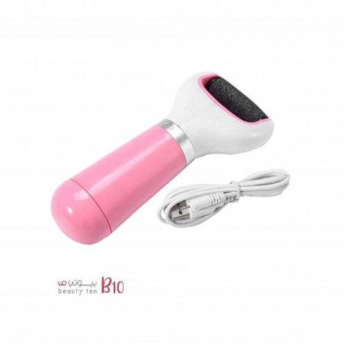 مزيل الجلد الصلب والميت قابل لإعادة الشحن مع كبل وردي/أبيض مزيل الجلد الصلب والميت قابل لإعادة الشحن مع كبل وردي/أبيض