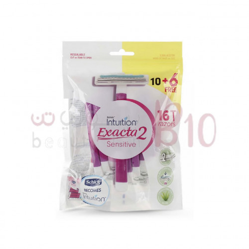 شفرات نسائية للبشرة الحساسة للنساء استخدام واحد -16 قطعة