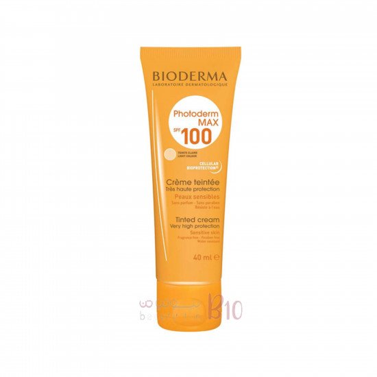 كريم واقي ملون عالي الحماية من الشمس فوتوديرم ماكس 100 SPF من بايوديرما – 40 مل