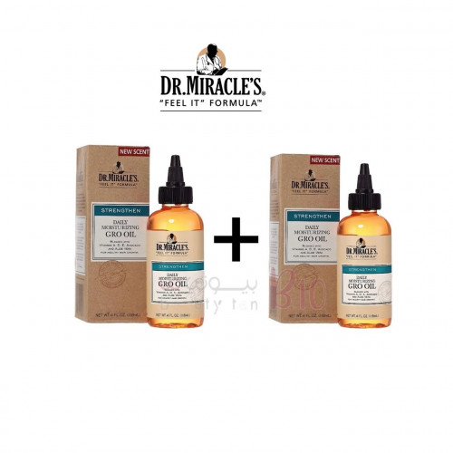 عرض زيت غرو لتقوية الشعر 118 من دكتور ميركل 2 بسعر 1