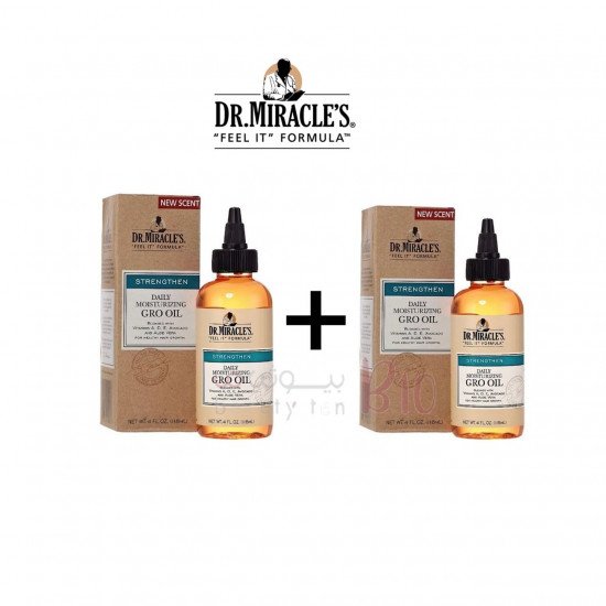 عرض زيت غرو لتقوية الشعر 118 من دكتور ميركل 2 بسعر 1