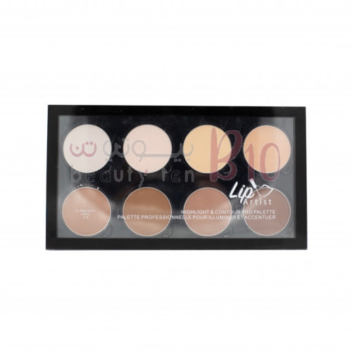 مجموعة تحديد الوجه هايلايت وكنتور برو من ليب ارتست