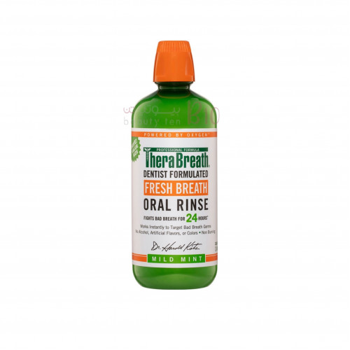 غسول فم ونفس منعش بنكهة النعناع الخفيف من ثيرابريث - 473 مل