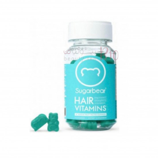 فيتامينات شوقر بير هير فيتامينات نباتية-75قطعة