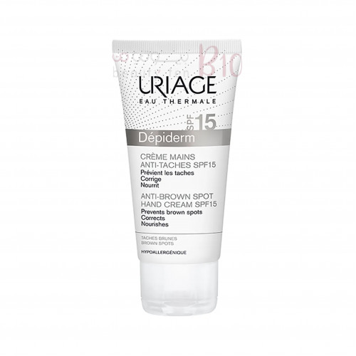 كريم اليدين ديبيديرم المضاد للبقع البنية بعامل حماية من الشمس 15 من يورياج - 50 مل