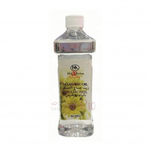 ماكس دونا زيت مساج الجسم والإسترخاء برائحة البابونج الطبيعي 600 مل ماكس دونا زيت مساج الجسم والإسترخاء برائحة البابونج الطبيعي 600 مل