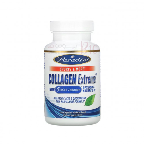 بارادايس هربس كبسولات الكولاجين الفائق مع بايو كولاجين 120 كبسولة