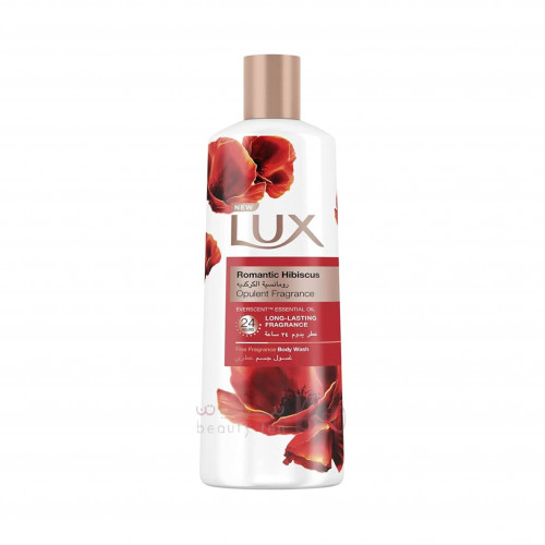 لوكس غسول جسم عطري رومانسية الكركديه لعطر يدوم 24 ساعة 500 مل لوكس غسول جسم عطري رومانسية الكركديه لعطر يدوم 24 ساعة 500 مل