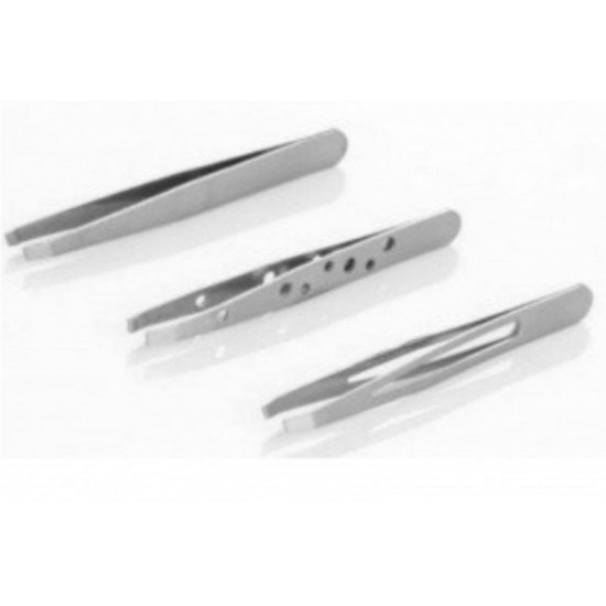 ملقاط شعر من الإستانلس ستيل مكون من 3 قطع من ماكس اليجانس